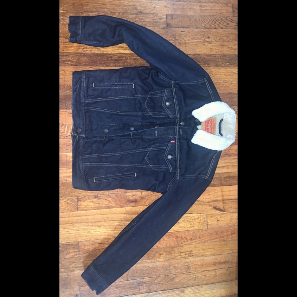 Men’s Levi coat denim